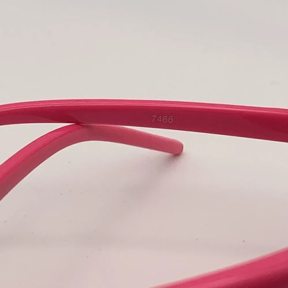 NYS Colllection Womens Pinhole Myopia Anti Fatigue Hallow Eyeglasses Pink